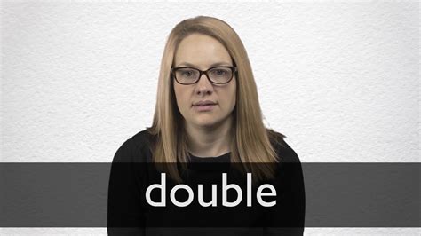 How To Pronounce Double In British English Youtube