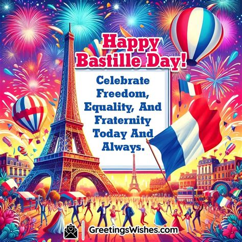 Bastille Day Wishes Messages July Greetings Wishes