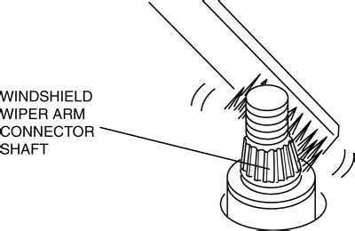 Mazda Service Manual Windshield Wiper Arm And Blade Removal