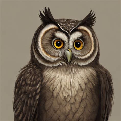 Download Ai Generated Owl Bird Royalty Free Stock Illustration Image