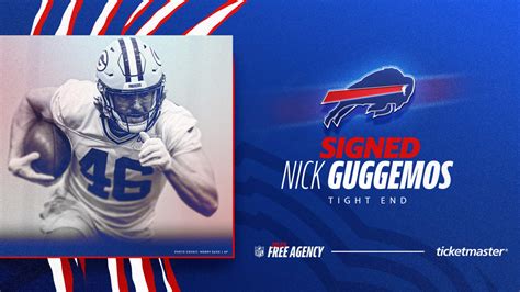 Bills Sign Te Nick Guggemos