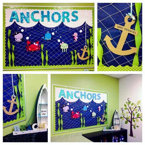 Under The Sea Ocean Bulletin Board Idea Nautical Classroom Theme Nbkomputer