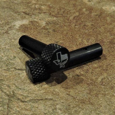 Ar 15 Enhanced Takedown And Pivot Pins Don T Mess With Texas Black Anodized Extended Knurled