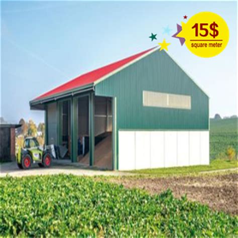 Prefabricated Steel Structure Chicken House Broiler House Farm Shed