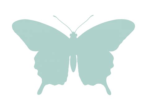 Butterfly Blue Silhouette Clipart Free Stock Photo Public Domain Pictures