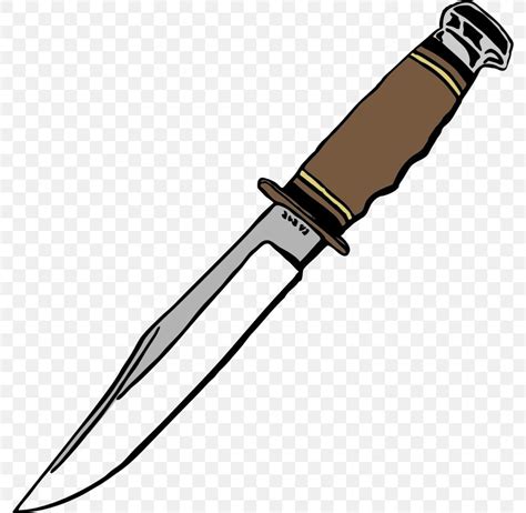 Bowie Knife Kitchen Knives Clip Art PNG 783x800px Knife Blade