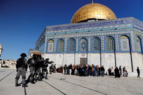 Israeli Forces Raid Al Aqsa Mosque For Third Time Since Start Of