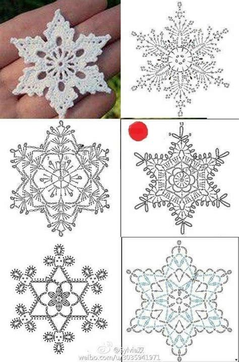 Flocon De Neige Au Crochet Id Es Et Tuteriel