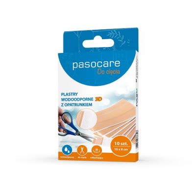 Pasocare Plus Plaster Wodoodporny Z Opatrunkiem D Sztuk Cm X