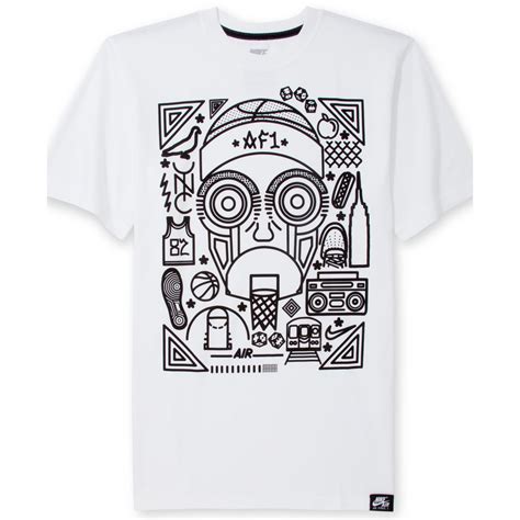 Lyst - Nike Air Force 1 Graphic Tshirt in White for Men