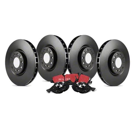 EBC Brakes Mustang Stage 20 Ultimax Brake Rotor And Pad Kit Front And