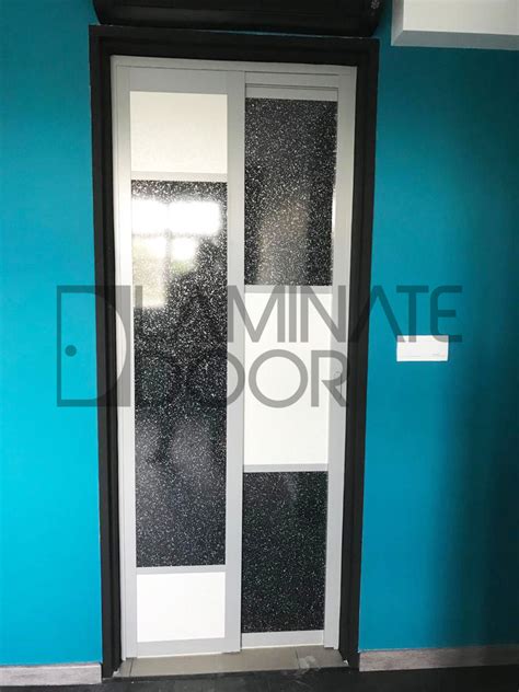 Modern Slide And Swing Toilet Door Install For Hdb Bto Laminate Door