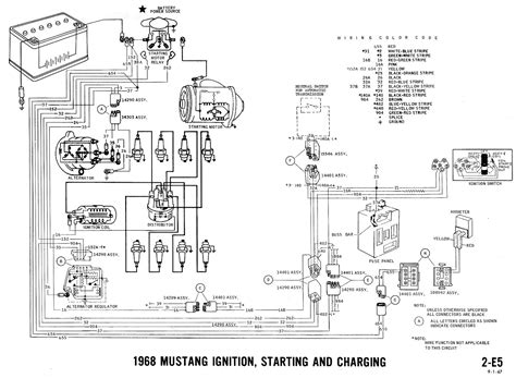 1966 Mustang Ignition Switch Wiring Diagram