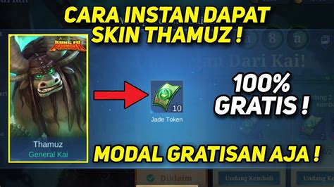 Cara Instan Dapat Skin Thamuz General Kai Gratis Review Skin Thamuz