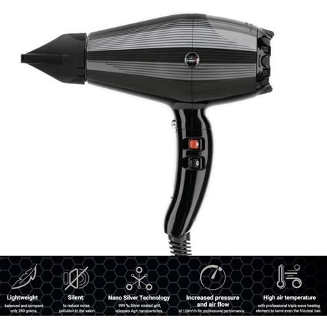 Sèche Cheveux Ionique G Tronic Dual Ionic 2500 Sèche Cheveux