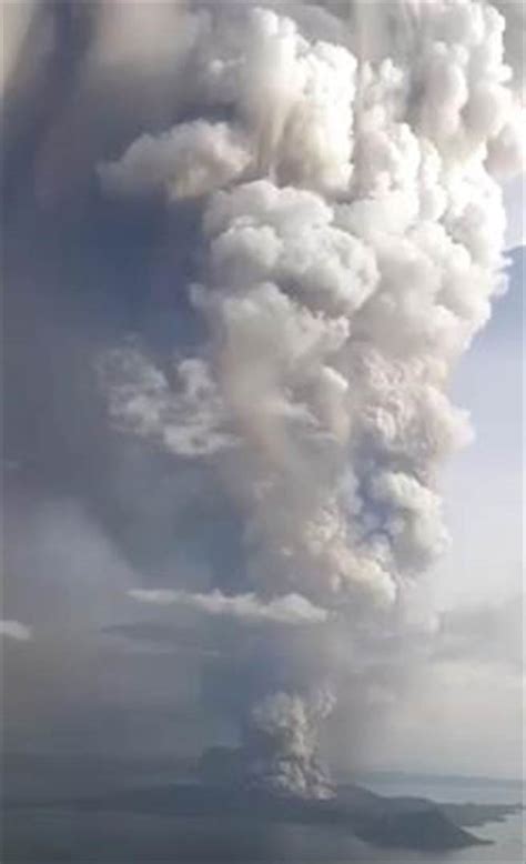 塔爾火山噴發，馬尼拉全市進入高度戒備 國際 中時