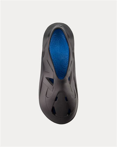 New Balance Fresh Foam X RCVRY Black / Spice Blue Slip On Sneakers ...