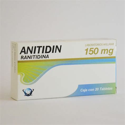 Anitidin Mg Ranitidina Laboratorios Willmar