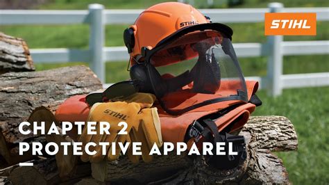 Chapter 2 Protective Apparel Stihl Tutorial Youtube