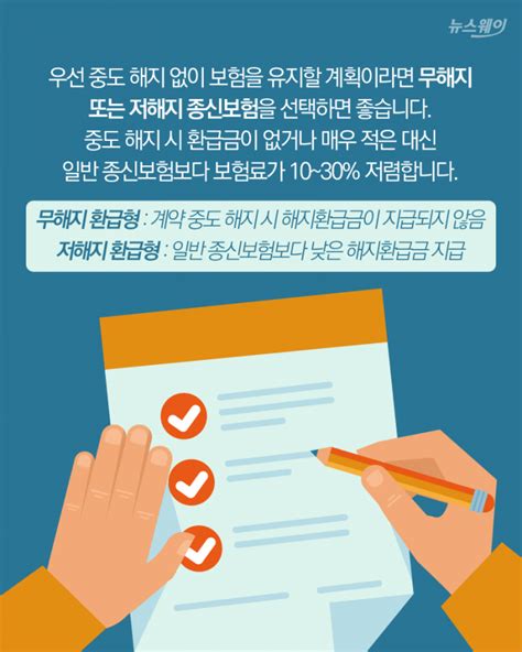 금액 부담되는 종신보험 싸게 가입하려면 뉴스웨이