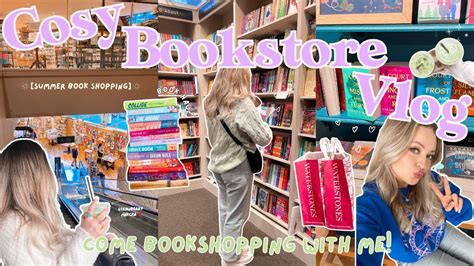 Cosy Bookstore Vlog 💌🍓🍵 Come Book Shopping With Me At Waterstones A