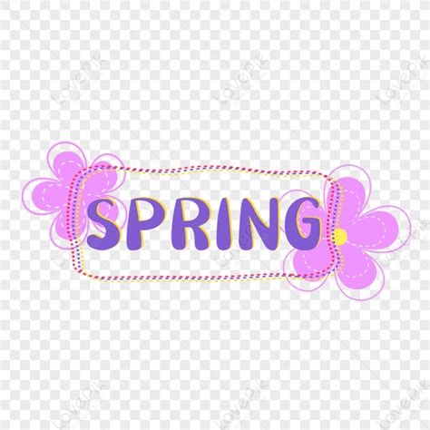 Purple Spring Clip Art,flowers,flower PNG Picture And Clipart Image For Free Download - Lovepik ...