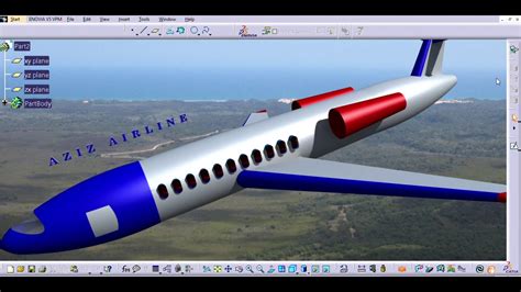 Catia V And V Tutorial How To Design An Royal Jumbo Aircraft