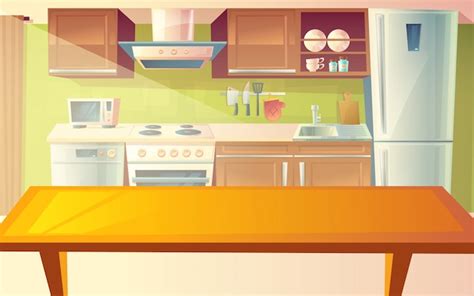 Animated Kitchen Background