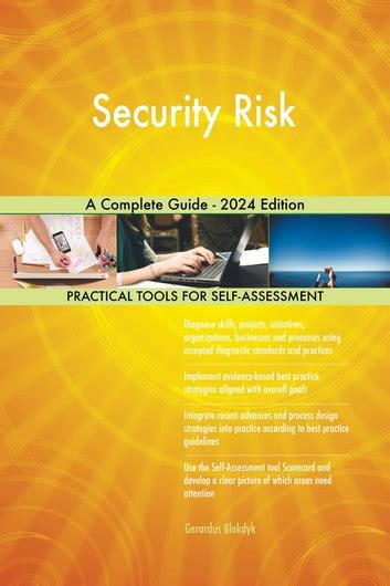 Security Risk A Complete Guide 2024 Edition Ebook By Gerardus Blokdyk Epub Book Rakuten