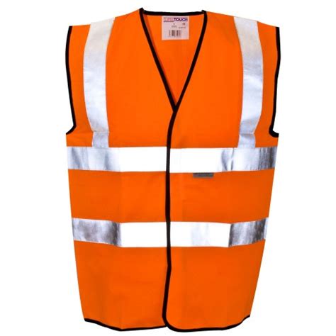 Orange High Visibility Waistcoat Manchester Safety Services