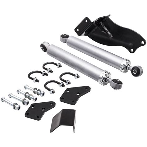 Dodge Ram Dual Steering Stabilizer Kit