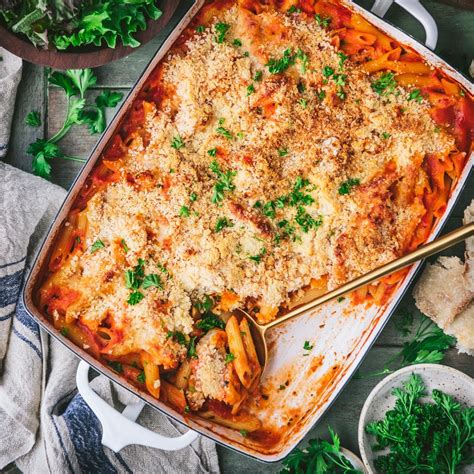 Dump And Bake Chicken Florentine Pasta The Seasoned Mom