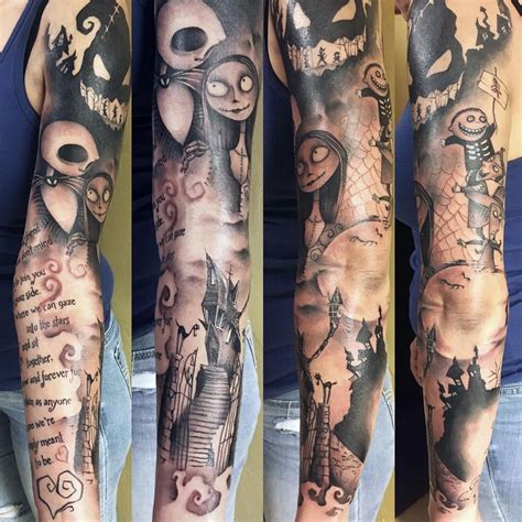 Discover Nightmare Before Christmas Tattoo Sleeve Latest In Coedo