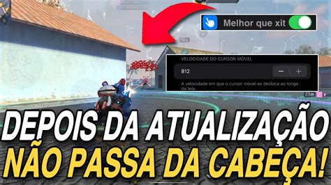 Atualizada Depois Da AtualizaÇao⚙️ A Melhor Sensibilidade Para Subir