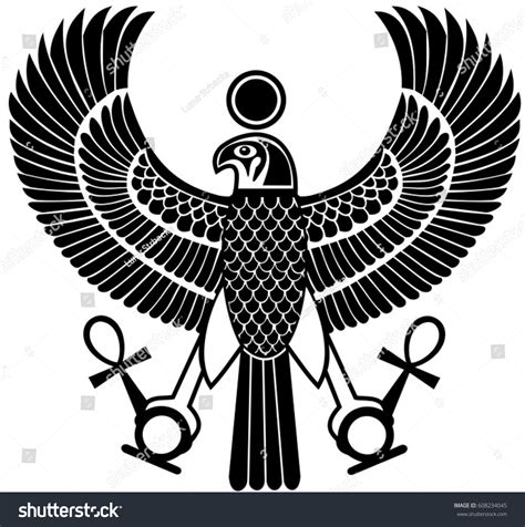 Egyptian Falcon Stock Vectors Images Vector Art Shutterstock