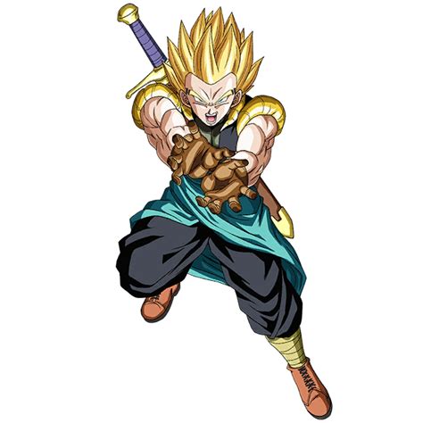 Adult Gotenks Ssj Xeno Render 2 [sdbh World M ] By Maxiuchiha22 On