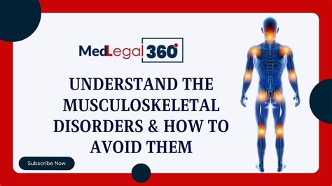 Understand The Musculoskeletal Disorders And How To Avoid Them Youtube