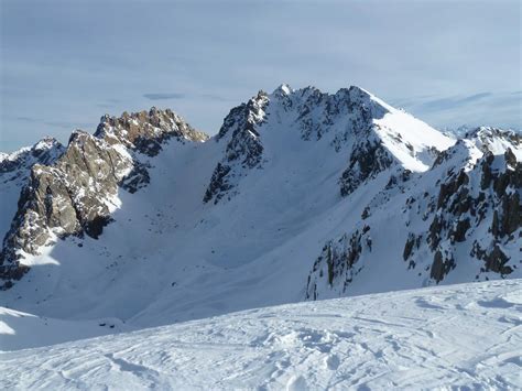 Oserot Monte Anticima Ovest Da Chialvetta Sci Alpinismo Pellata A