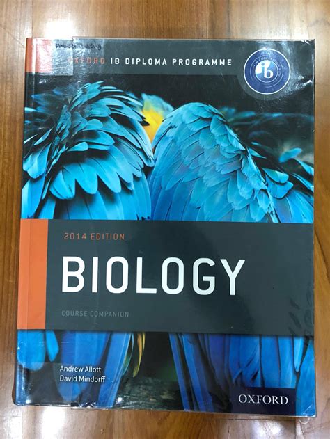 Oxford Ib Biology Textbook 2014 Edition For Both Hl And Sl Hobbies And Toys Books And Magazines