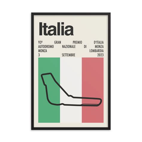 2023 Italian Grand Prix Print – Modern Racing Prints