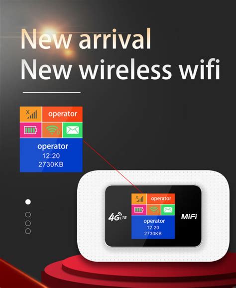 Tianjie G Wifi Router Car Mobile Wifi Hotspot Mbps Broadband Pocket