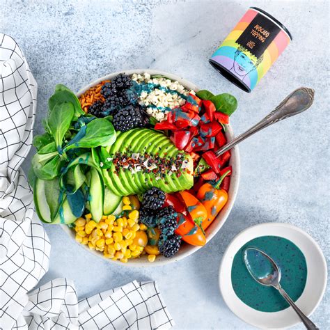 Rainbow Bowl Mit Avocado Rezept JUST SPICES