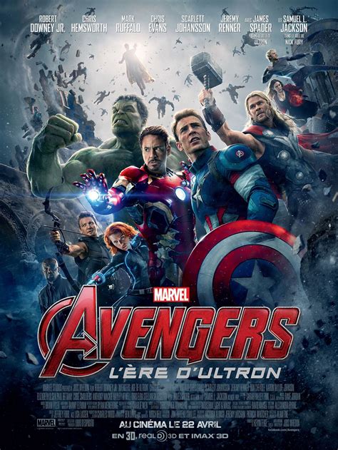 Avengers LÈre Dultron Film 2015 Senscritique