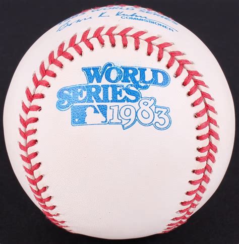 Official 1983 World Series Baseball | Pristine Auction