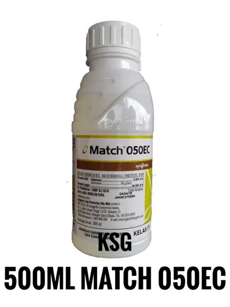 Match Ec Lufenuron Racun Serangga Insecticide Ml Lazada