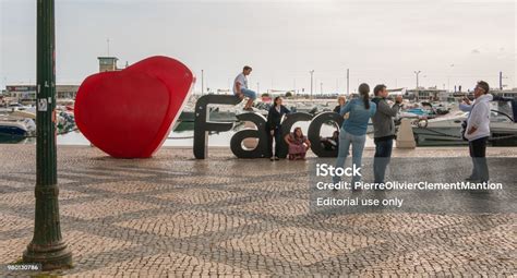 Faro City Logo Name With Big Letters Stock Photo Download Image Now