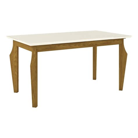 Comedor 6 Sillas Mesa Rectangular 90x80x160 cm Café Beige Sodimac