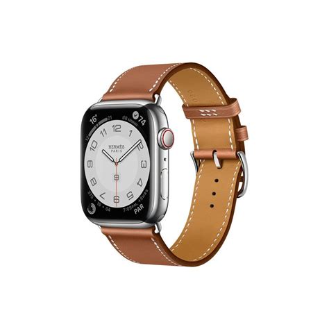 Apple Watch Hermès Series 7 GPS + Cellular Silver Stain