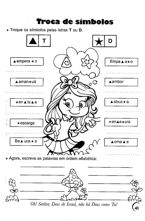 Atividades Português 4 Ano Para Imprimir Pdf Com Gabarito