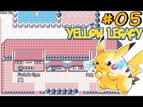 Road To FUCHSIA CITY Pokemon Yellow Legacy 05 YouTube